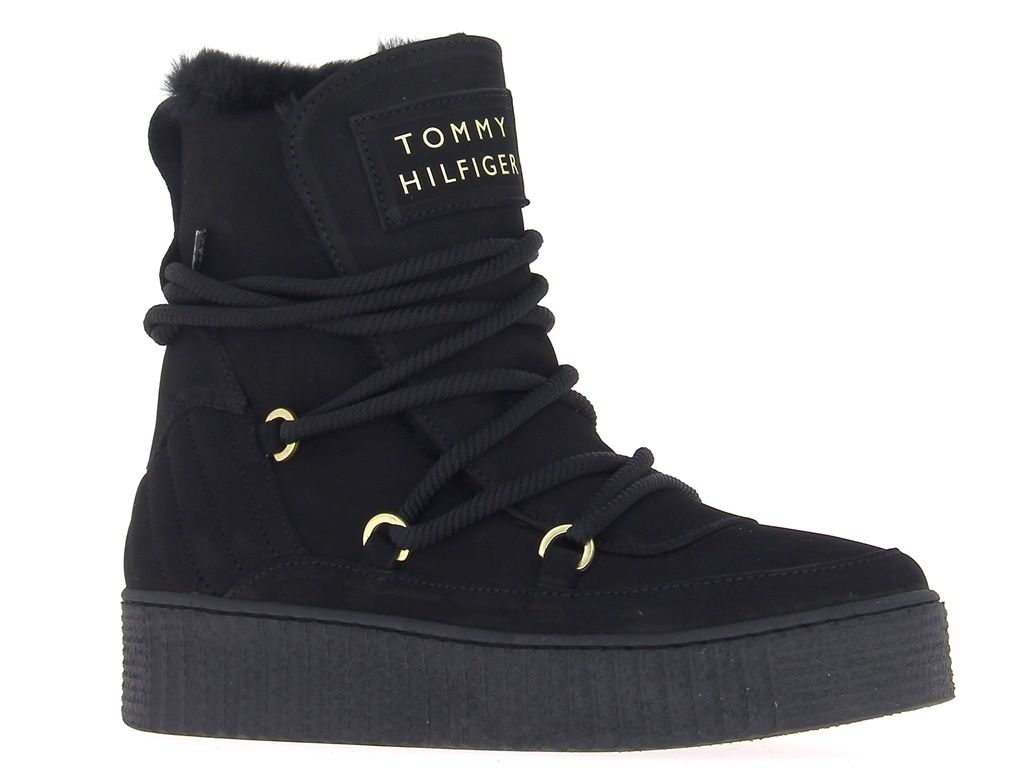 tommy hilfiger cosy boots